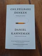 Ons Feilbare Denken - Daniel Kahneman, Boeken, Ophalen of Verzenden, Zo goed als nieuw, Cognitieve psychologie, Daniel Kahneman