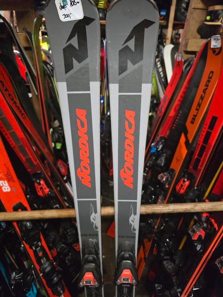 168cm NORDICA DOBERMANN SPITFIRE PRO 76 DUAL TITANIUM NP900€, Sport en Fitness, Skiën en Langlaufen, Zo goed als nieuw, Ski's