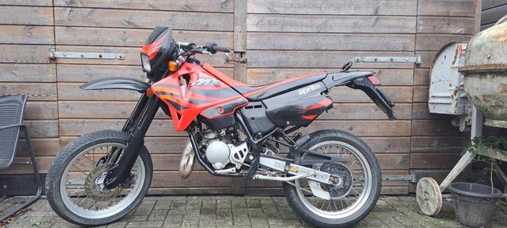 Aprilia mx 50 - am6, Fietsen en Brommers, Brommers | Crossbrommers, Zo goed als nieuw, Overige merken, Ophalen