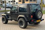 ‼️JEEP WRANGLER TJ 2.5i CABRIO 4WD ZWART HARD/SOFTTOP BJ1997, Auto's, 2500 cc, 450 kg, 1800 kg, Zwart