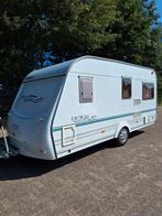 Hylander Design 450, Voortent+luifel, Frans bed, Douche, Caravans en Kamperen, Vast bed, Treinzit, Particulier, 4 tot 5 meter