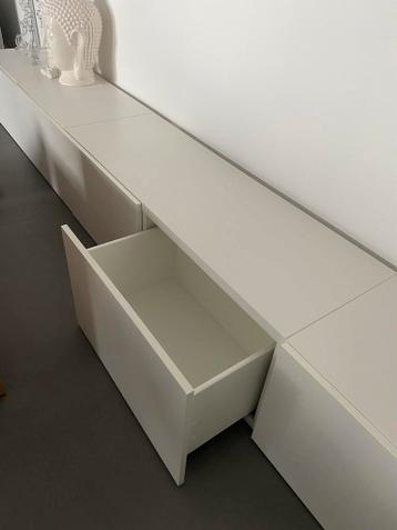 IKEA Besta kasten wit - 3 stuks - afbeelding 1