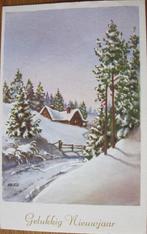 Twee keer gelukkig nieuwjaar -huis op de heuvel in de sneeuw, 1940 tot 1960, Gelopen, Seizoenen, Verzenden