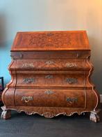 Antieke notenhouten secretaire - MOET WEG IVM VERHUIZING, Antiek en Kunst, Antiek | Meubels | Kasten, Ophalen of Verzenden