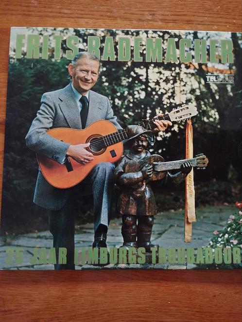 Frits Rademacher - 25 jarig jubileum Limburgs Troubadour LP, Cd's en Dvd's, Vinyl | Nederlandstalig, Zo goed als nieuw, Ophalen of Verzenden