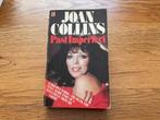 Signed book by Joan Collins “ Past  Imperfect “, Ophalen of Verzenden, Gelezen