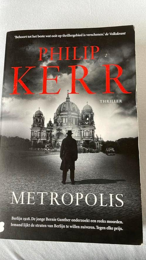 Philip Kerr - Metropolis, Boeken, Thrillers, Zo goed als nieuw, Ophalen of Verzenden