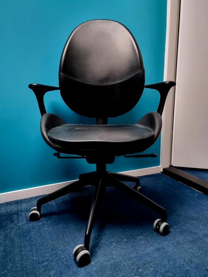 Bureaustoel, Huis en Inrichting, Bureaustoelen, Gebruikt, Bureaustoel, Zwart, Ergonomisch, Ophalen