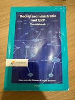 Bedrijfsadministratie met ERP theorieboek 2e druk, Gelezen, Ophalen of Verzenden, Hans van der Hoeven, Accountancy en Administratie