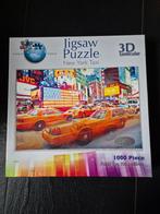 3D puzzel: new york taxi (1000 stukjes), Ophalen of Verzenden, 500 t/m 1500 stukjes, Zo goed als nieuw, Rubik's of 3D-puzzel