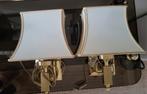 Herda vintage Wandlampjes - Set van 2, Huis en Inrichting, Lampen | Wandlampen, Ophalen of Verzenden, Gebruikt, Metaal, Vintage