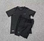 Under armour set, Maat 48/50 (M), Zwart, Nieuw, Ophalen of Verzenden