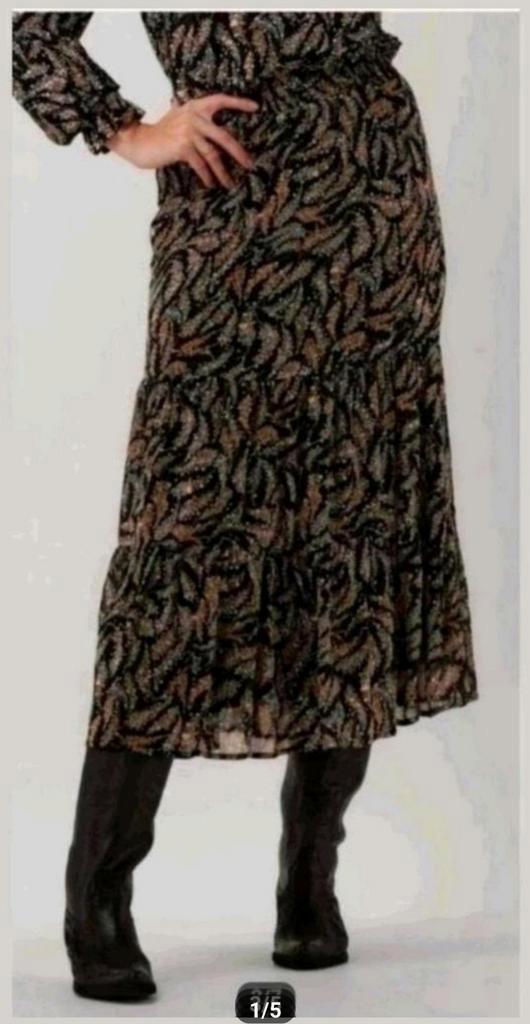 Fabienne Chapot Louise Tess rok maat 38 *nieuw *, Kleding | Dames, Rokken, Nieuw, Maat 38/40 (M), Onder de knie, Ophalen of Verzenden