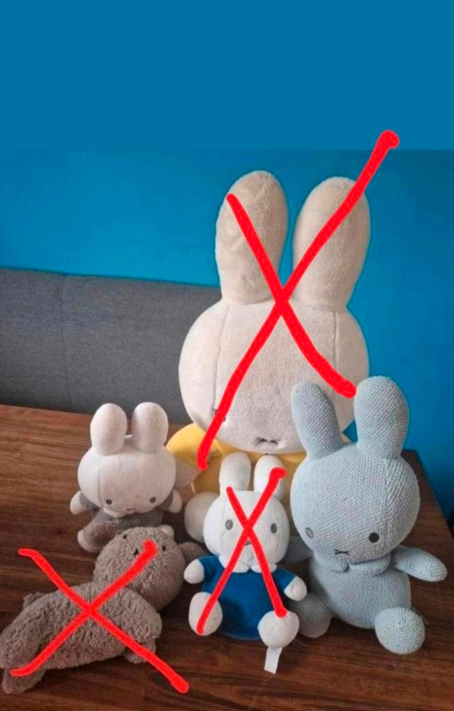 Nijntje Knuffel Collectie, Kinderen en Baby's, Speelgoed | Knuffels en Pluche, Gebruikt, Konijn, Ophalen