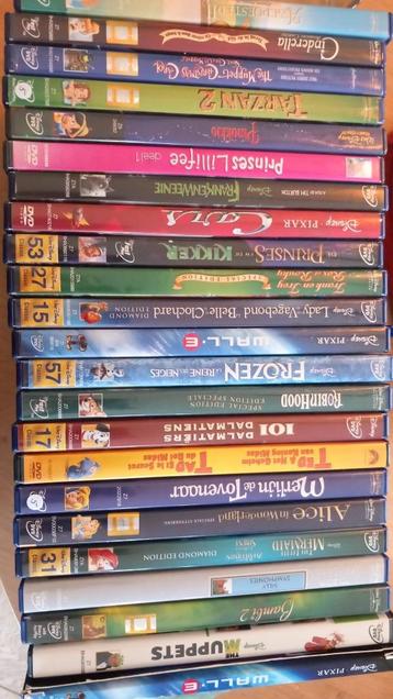 24 voornamelijk disney dvd 