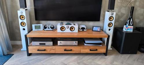 B&W Luidsprekers - 684 S2 wit, Audio, Tv en Foto, Luidsprekers, Zo goed als nieuw, Front, Rear of Stereo speakers, 120 watt of meer