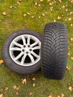 4 Winterbanden op lichtmetalen velgen Peugeot, Auto-onderdelen, Banden en Velgen, Ophalen, Velg(en), 17 inch, Winterbanden