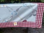 Tafelkleed 100x100 ruiten leefkeuken tuinkamer katoen, Clayre&Eef, Nieuw, Ophalen of Verzenden, De Giesel