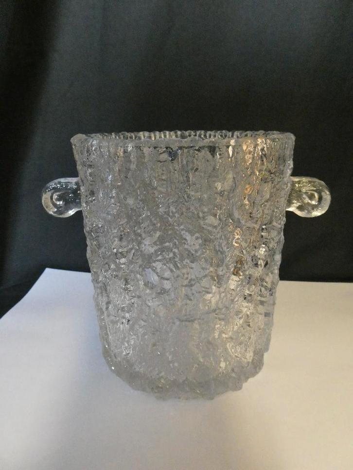 Goebel Charlottenhutte Mid Century persglazen ijsemmer, Huis en Inrichting, Keuken | Servies, Gebruikt, Overige typen, Overige stijlen