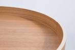 Zuiver Bijzettafel Oak Tray, Rond, Ophalen of Verzenden, 45 tot 60 cm, Minder dan 55 cm