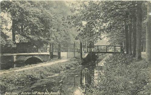 (300-220-049) Den Haag Achter het Huis ten Bosch, Verzamelen, Ansichtkaarten | Nederland, Zuid-Holland, Verzenden