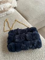 Fluffy handtas blauw, Sieraden, Tassen en Uiterlijk, Tassen | Damestassen, Verzenden, Nieuw, Blauw, Handtas
