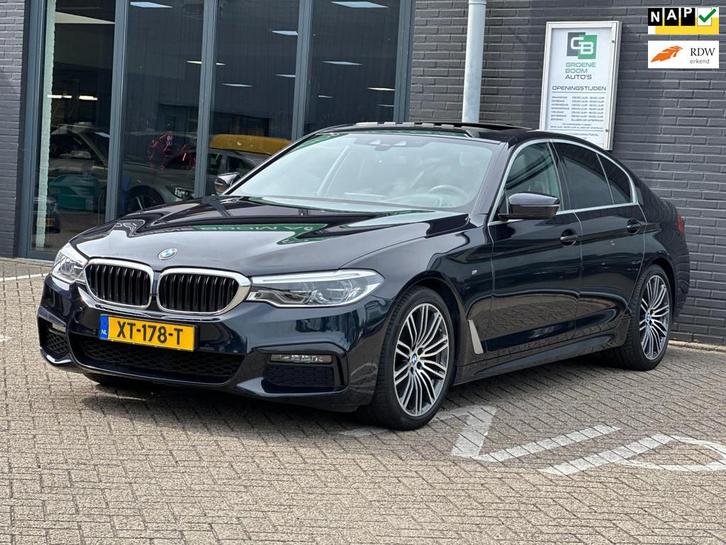 BMW 5-serie 520i High Executive Edition/M-PAKKET/1STE EIG/PA, Auto's, BMW, Bedrijf, Te koop, 5-Serie, ABS, Adaptive Cruise Control