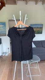 Fraai zgan zomer shirt Banana Republic kleur zwart maat L, Ophalen of Verzenden, Zo goed als nieuw, Zwart, Korte mouw
