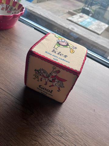 Sinterklaas dobbelsteen – cadeau spel dobbelspel beschikbaar voor biedingen