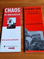 chaos in indonesie en oorlog willem oltmans 2 stuks, Boeken, Oorlog en Militair, Ophalen of Verzenden, Tweede Wereldoorlog, Gelezen