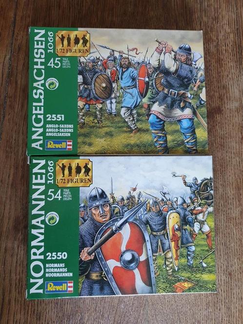 Noormannen en Angelsaksen, Revell 02550/02551 1:72, Hobby en Vrije tijd, Modelbouw | Figuren en Diorama's, Zo goed als nieuw, Figuur of Figuren