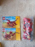 Lego creator 31032 draak, schorpioen,slang, 3 in 1, Ophalen of Verzenden, Lego