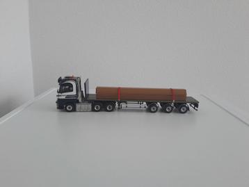 Mercedes Actros Arjan Kandt Transport trailer en  lading . beschikbaar voor biedingen