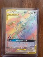 Moltres & Zapdos & Articuno GX - Rainbow Rare, Ophalen of Verzenden, Zo goed als nieuw, Losse kaart, Foil