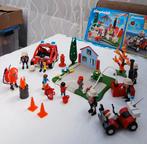 Playmobil 5169/5367, Brandweerinterventie met uitbreidingen, Ophalen of Verzenden, Gebruikt