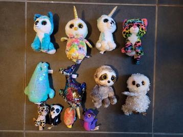 Grote Collectie Ty Beanie Boos Knuffels beschikbaar voor biedingen