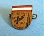 Gezocht speldjes antwerpen 1944-1945, Ophalen