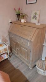 GRATIS Grenen secretaire, Huis en Inrichting, Kasten | Secretaires, Ophalen, Gebruikt