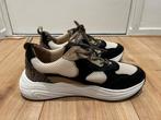 Omoda sneakers goud beige zwart maat 41, Zwart, Omoda, Ophalen of Verzenden, Sneakers of Gympen