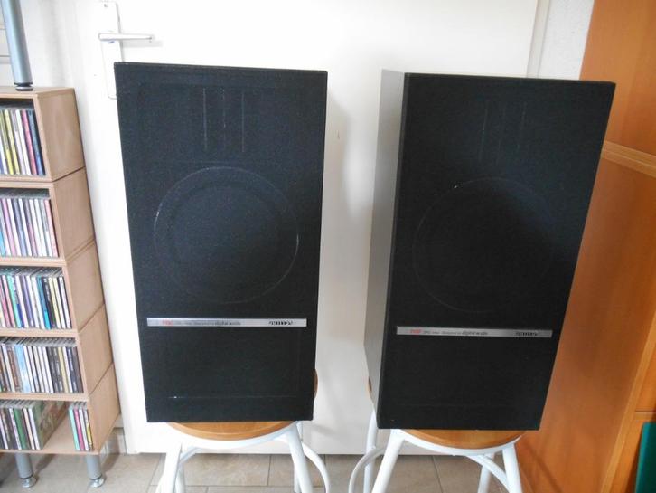Aangeboden 1 set Philips F9430, Audio, Tv en Foto, Luidsprekers, Gebruikt, Front, Rear of Stereo speakers, Minder dan 60 watt