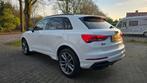 Q3 45 tfsi-e 2x S-line Phev 245pk NIEUWSTAAT!!, Zwart, USB, Leder en Stof, Wit