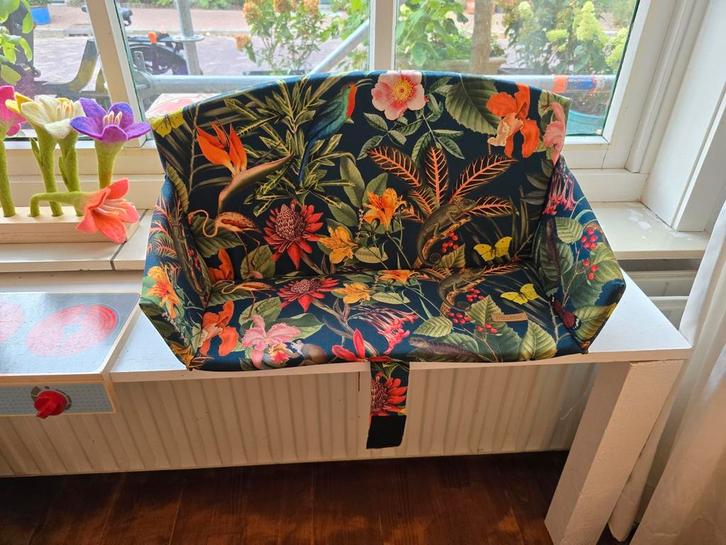 Carqon extra bankje jungle kussen van studio vollebak, Fietsen en Brommers, Fietsen | Bakfietsen, Nieuw, Overige merken, Ophalen of Verzenden