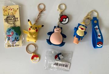 Nieuwe mooie Pokemon  Sleutelhangers Snorlax Pikachu beschikbaar voor biedingen