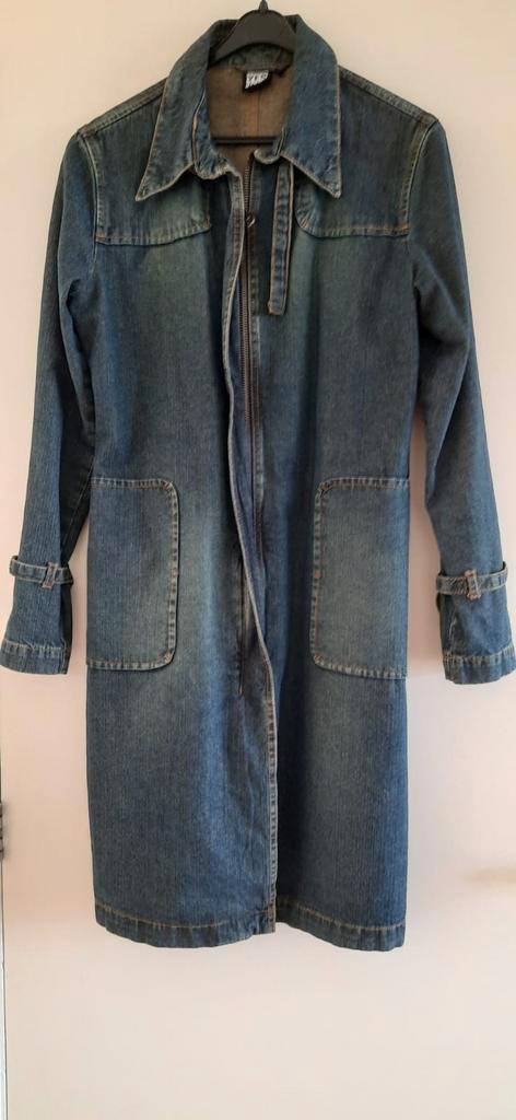 Mooie spijkerjas voor de zomer maat S, Kleding | Dames, Jassen | Zomer, Zo goed als nieuw, Maat 36 (S), Blauw, Ophalen of Verzenden