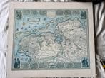 Kaart noord nederland en duitsland friesland groningen, Landkaart, 1800 tot 2000, Nederland, Ophalen