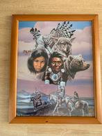 Poster in Schilderij met glas, Ophalen, Gebruikt, Rechthoekig Staand