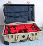 Peli Case 1510 Desert Tan met Trolley, Div. en Laptop Lid., Ophalen of Verzenden, Nieuw, Overige typen, Overige merken