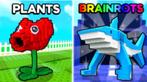 plants vs brainrots planten en brainrots, Ophalen, Online, Overige genres, Zo goed als nieuw