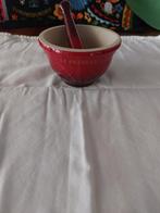 Le Creuset vijzel Cerise, Huis en Inrichting, Keuken | Keukenbenodigdheden, Ophalen of Verzenden, Gebruikt