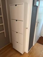 Witte Schoenenkast - 4 Vakken, Ophalen, Zo goed als nieuw